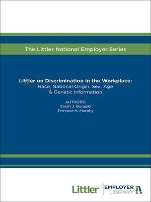 cover image of Littler on Discrimination in the Workplace